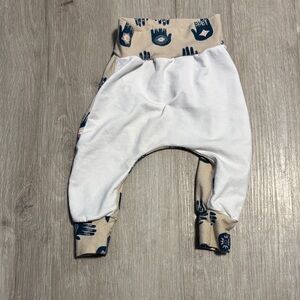 Stylish White and Tan Kids Bottoms